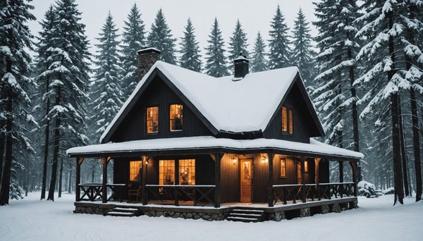 Havres d'hiver : louez des cabanes de rêve enchantées et cachées